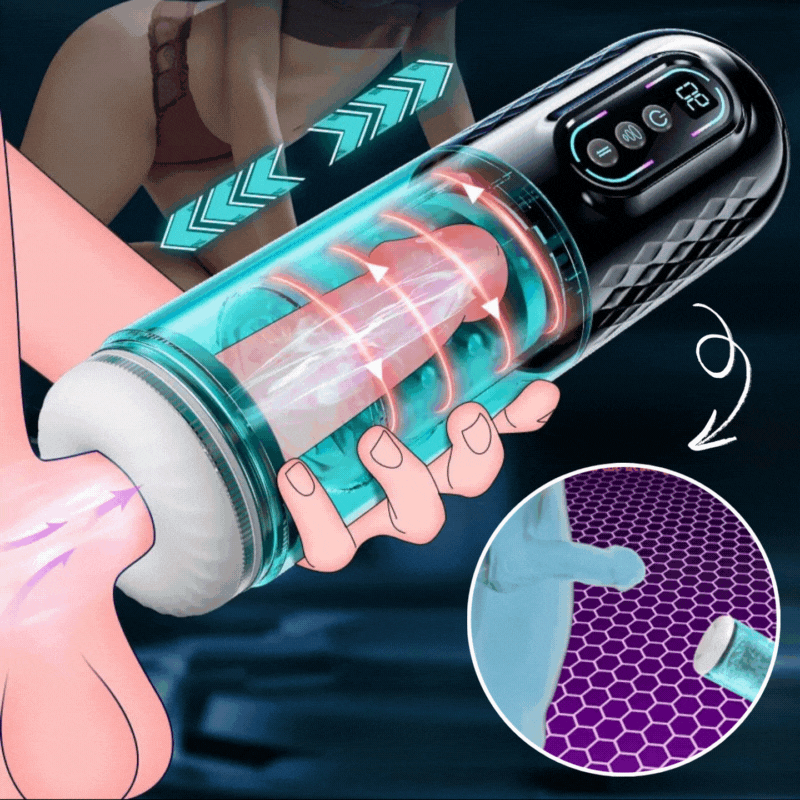 MaxToro™ Automatisk Masturbator | Upplev intensiv njutning – helt på egen hand!